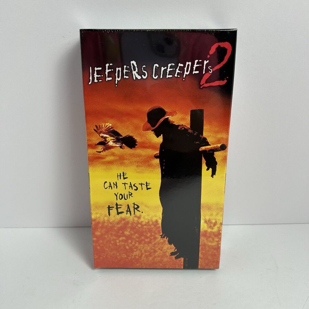 Jeepers Creepers 2 New Sealed 2003 VHS Tape MGM